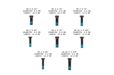 Image of Monstrum Red Dot Screws