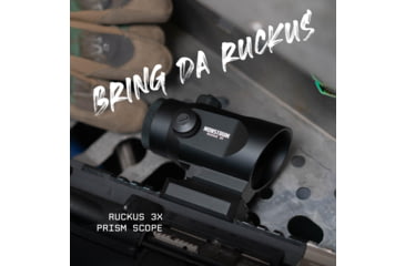 Image of Monstrum Ruckus 3x30mm Prismatic Red Dot Sight w/ Shake Awake
