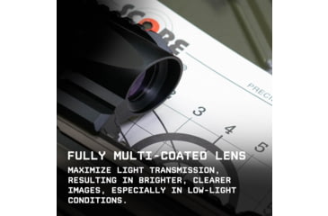 Image of Monstrum Ruckus Pro 4x20mm Prismatic Red Dot Sight w/ Piggyback Mount&amp;Shake Awake