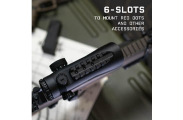 Image of Monstrum Ruckus Pro 5x20mm Prismatic Red Dot Sight w/ Piggyback Mount&amp;Shake Awake