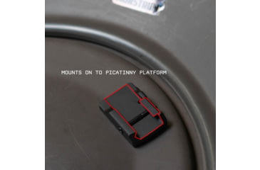 Image of Monstrum Shrapnel Series Micro RMR, 407C/507C, XR Footprint Red Dot Picatinny Base Mount