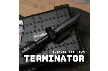 Image of Monstrum Terminator 1-10x24mm LPVO 30mm Tube Rifle Scope, First Focal Plane