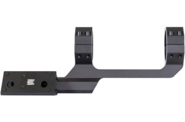 Image of Monstrum Offset Picatinny Scope Mount w/45 Degree Venom Footprint Micro Red Dot, 30mm, Black, ZS311-B