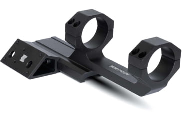Image of Monstrum Offset Picatinny Scope Mount w/45 Degree Venom Footprint Micro Red Dot, 30mm, Black, ZS311-B