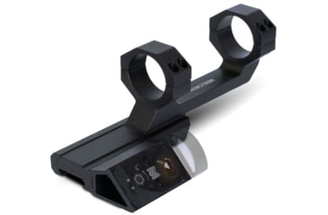 Image of Monstrum Offset Picatinny Scope Mount w/45 Degree Venom Footprint Micro Red Dot, 30mm, Black, ZS311-B