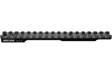 Image of Monstrum Remington 700 Short Action 17-Slot Picatinny Rail, 20 MOA, Black, RM151-20