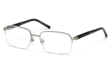 Image of Mont Blanc MB0447 Eyeglass Frames - Shiny Palladium Frame Color