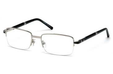 Image of Mont Blanc MB0488 Eyeglass Frames - Shiny Palladium Frame Color