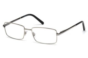 Image of Mont Blanc MB0578 Eyeglass Frames - Shiny Gun Metal Frame Color