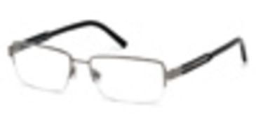 Image of Mont Blanc MB0623 Eyeglass Frames - Shiny Light Ruthenium Frame Color