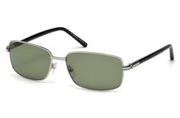 Image of Mont Blanc MB503S Sunglasses - Shiny Palladium Frame Color