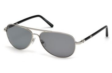 Image of Mont Blanc MB509S Sunglasses - Shiny Palladium Frame Color