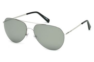 Image of Mont Blanc MB595S Sunglasses - Shiny Palladium Frame Color