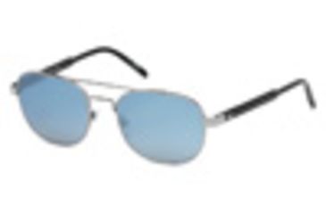 Image of Mont Blanc MB602S Sunglasses - Shiny Black Frame Color