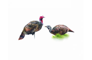 Image of Montana Decoy Co. Jake and Miss PurrFect Pair XD Turkey Combo, QW0086