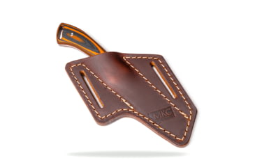 Image of Montana Knife Company STOCKYARD LEATHER SHEATH - ANGLED BELT CARRY 30AC9453, MKC-001196