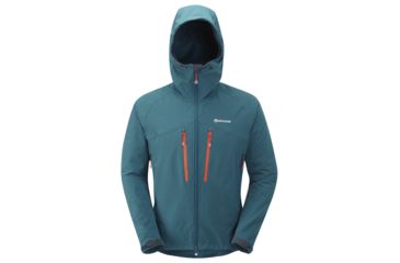 Image of Montane Alpine Stretch Jacket - Men's-Moroccan Blue-Medium