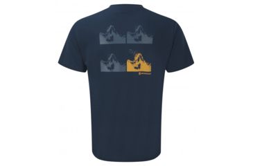 Image of Montane Ama Dablam T-Shirt - Mens, Narwhal Blue, Small, MADTSNARB07