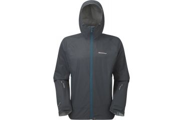 Image of Montane Atomic Jacket - Men's-Shadow/Zanskar Blue-Large