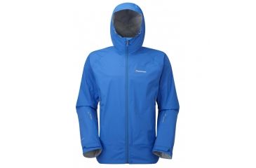 Image of Montane Atomic Jacket - Mens-Electric Blue/Authentic Orange-Large