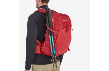 Image of Montane Azote 25L Backpack, Acer Red, Adjustable, PAZ25ACRO15