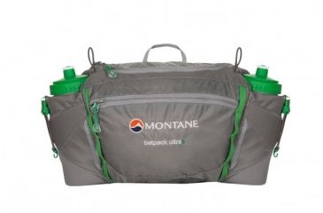 Image of Montane Batpack Ultra 6 Bodypack-cloudburst Grey/Rocket Green