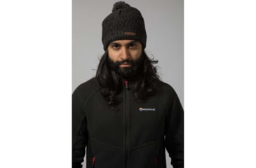Image of Montane Beta Bobble Beanie, Black, One Size, HBEBBBLAO08