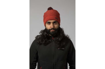 Image of Montane Beta Bobble Beanie, Firefly Orange, One Size, HBEBBFIRO08