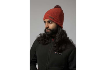 Image of Montane Beta Bobble Beanie, Firefly Orange, One Size, HBEBBFIRO08