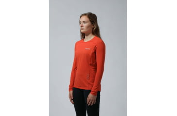 Image of Montane Blade Long Sleeve T-Shirt - Womens, Paprika, Extra Small, FBLLSPAPA09
