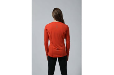 Image of Montane Blade Long Sleeve T-Shirt - Womens, Paprika, Extra Small, FBLLSPAPA09
