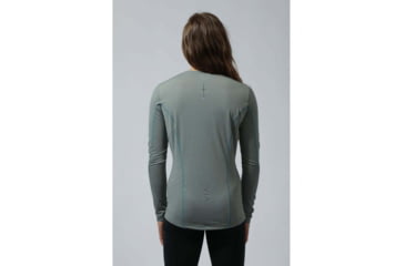 Image of Montane Blade Long Sleeve T-Shirt - Womens, Stratus Grey, Extra Small, FBLLSSTRA09