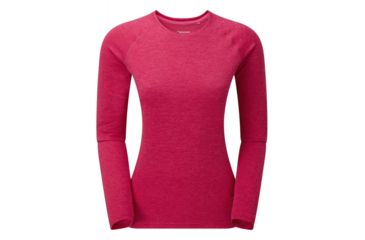 Image of Montane Dart Long Sleeve T-Shirt - Womens, French Berry, Extra Large, FDLTSFREX07