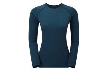 Image of Montane Dart Long Sleeve T-Shirt - Womens, Narwhal Blue, Medium, FDLTSNARM07