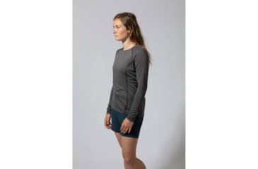 Image of Montane Dart Long Sleeve T-Shirt - Womens, Nordic Grey, Medium, FDLTSNOGM09