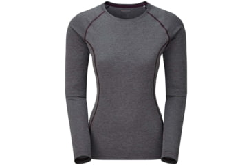 Image of Montane Dart Long Sleeve T-Shirt - Womens, Nordic Grey, Medium, FDLTSNOGM09