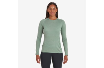 Image of Montane Dart Long Sleeve T-Shirt - Womens, Pale Sage, Extra Large, FDRLSSAGX14