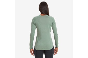 Image of Montane Dart Long Sleeve T-Shirt - Womens, Pale Sage, Extra Large, FDRLSSAGX14