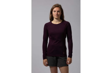 Image of Montane Dart Long Sleeve T-Shirt - Womens, Saskatoon Berry, Medium, FDLTSSASM09