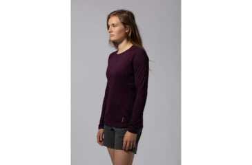 Image of Montane Dart Long Sleeve T-Shirt - Womens, Saskatoon Berry, Medium, FDLTSSASM09