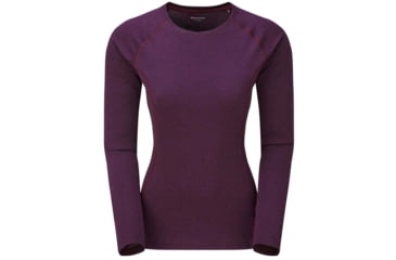 Image of Montane Dart Long Sleeve T-Shirt - Womens, Saskatoon Berry, Medium, FDLTSSASM09