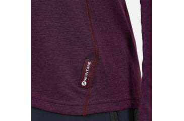 Image of Montane Dart Long Sleeve T-Shirt - Womens, Saskatoon Berry, Large, FDRLSSASN12