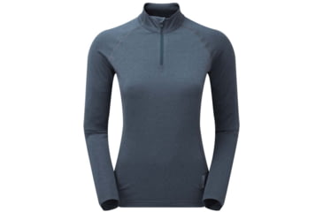 Image of Montane Dart Thermo Zip Neck - Womens, Astro Blue, Medium, FDTZNASTM12