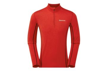 Image of Montane Dart Zip-Neck - Mens, Alpine Red, Medium, MDAZNALPM07
