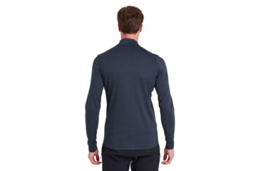 Image of Montane Dart Zip Neck - Mens, Eclipse Blue, Large, MDRZNECLN14