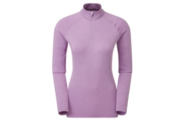 Image of Montane Dart Zip Neck - Womens, Allium, Large, FDRZNALMN15