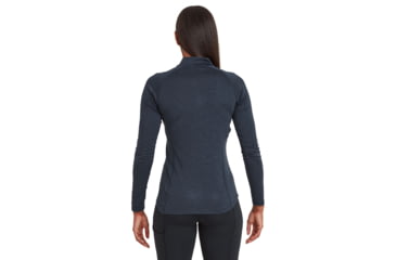 Image of Montane Dart Zip Neck - Womens, Eclipse Blue, Medium, FDRZNECLM14
