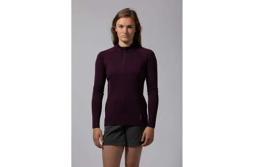 Image of Montane Dart Zip-Neck - Womens, Saskatoon Berry, Large, FDAZNSASN09