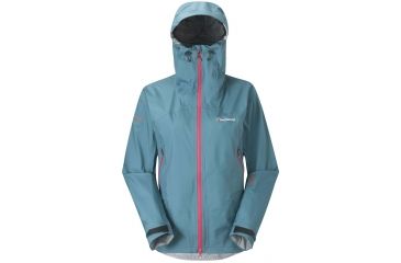 Image of Montane Direct Ascent eVent Jacket - Women's -Maya Storm Blue/Persian Rose-Small