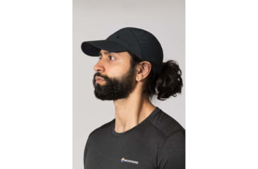 Image of Montane Dyno Stretch Cap, Black, One Size, HDSCABLAO09
